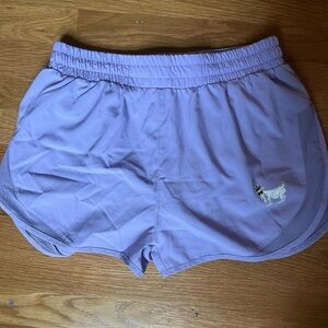 GOAT USA purple shorts